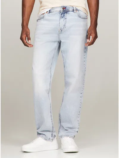 Tommy Hilfiger Relaxed Straight Fit Light Wash Jean