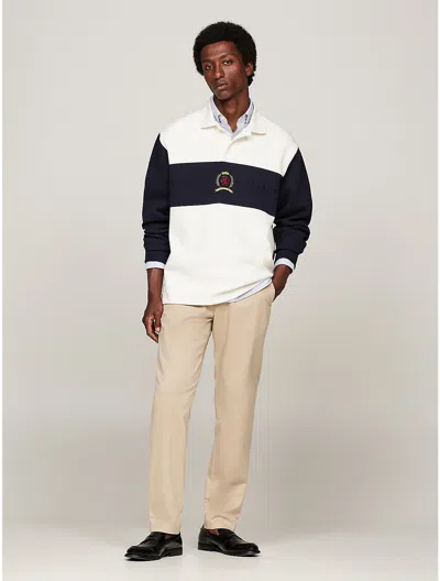 Tommy Hilfiger Relaxed Tapered Chino In Batique Khaki