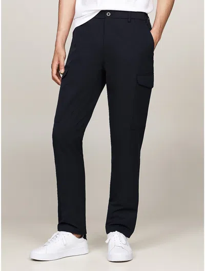 Tommy Hilfiger Relaxed Tapered Fit Cargo Pant In Navy