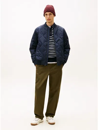 Tommy Hilfiger Relaxed Twill Pant In Green