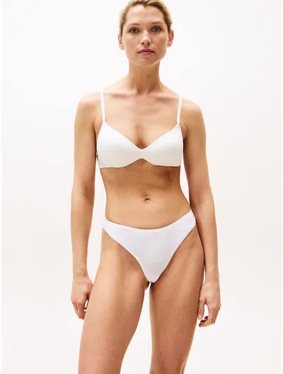 Tommy Hilfiger Repeat Logo Stretch In White