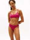Tommy Hilfiger Repeat Logo Stretch In Vivacious Pink