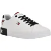 Tommy Hilfiger Rezz Sneaker In White/black Multi