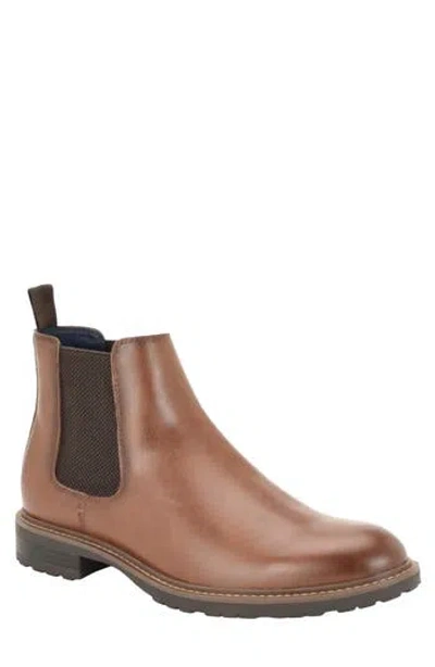 Tommy Hilfiger Rimnan Faux Leather Chelsea Boot In Blue