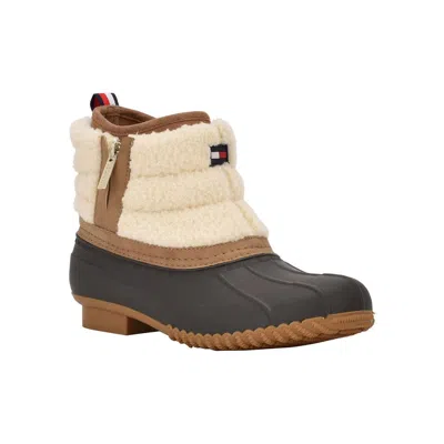 Tommy Hilfiger Roana Womens Grip Slide Zip Winter & Snow Boots In Multi