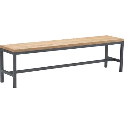 Tommy Hilfiger Robson Dining Bench In Brown;black