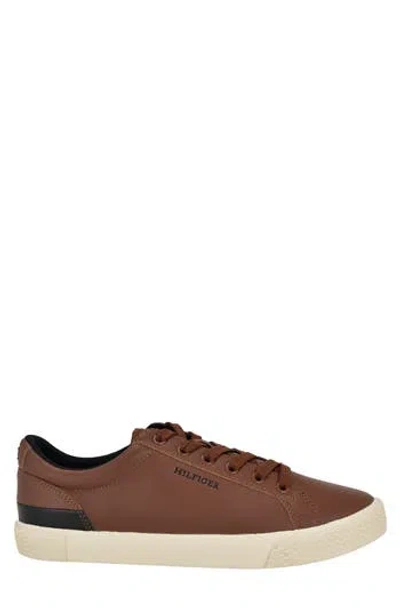 Tommy Hilfiger Rocci Sneaker In Medium Brown