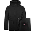 Tommy Hilfiger Rockie Parka Jacket Black In Black