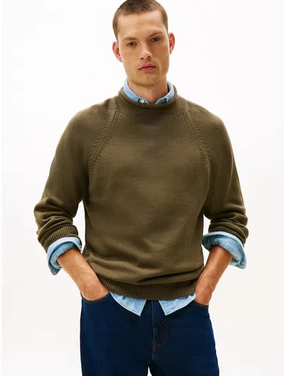 Tommy Hilfiger Rollneck Sweater In Brown