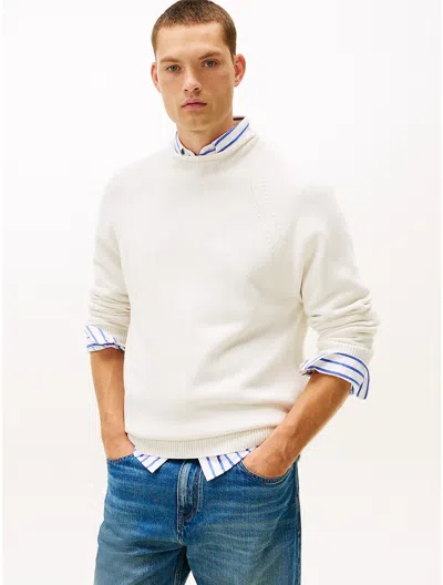Tommy Hilfiger Rollneck Sweater In White