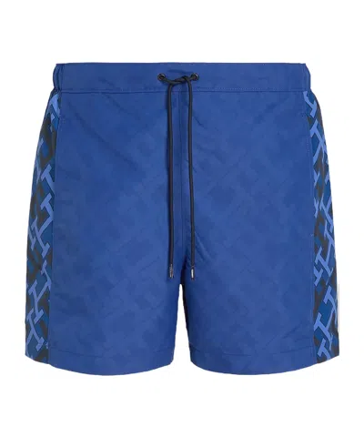 Tommy Hilfiger Rope Swimming Trunks In Blue