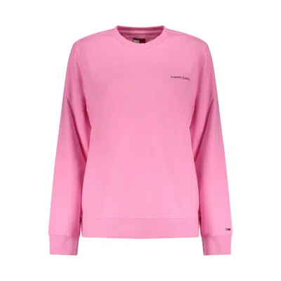 Tommy Hilfiger Rosa Cotton Women's Sweatshirt In Pink