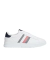 Tommy Hilfiger Supercup Lth Seasonal Sneakers In White