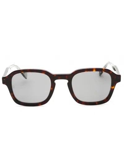 Tommy Hilfiger Round Men's Fashion Sunglasses In Blue