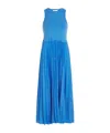 Tommy Hilfiger Sleeveless Midi Dress In Blue