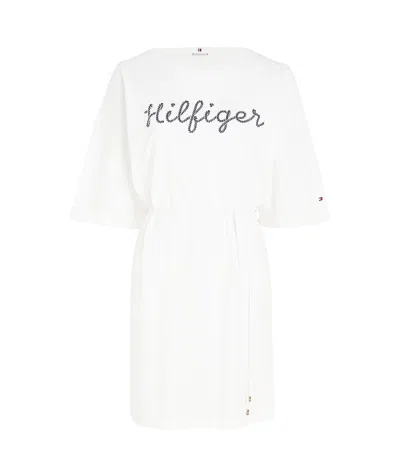 Tommy Hilfiger Round-neck Dress In White