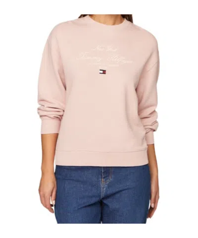 Tommy Hilfiger Round-neck Sweater In Nude