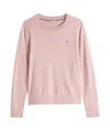 Tommy Hilfiger Round Neck Sweater In Nude