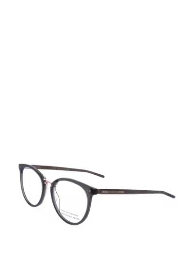 Tommy Hilfiger Round-frame Glasses In Black