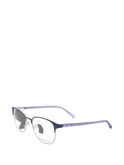 Tommy Hilfiger Round-frame Glasses In Blue