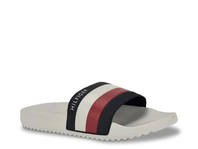 Tommy Hilfiger Rozi Slide Sandal In White