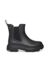 Tommy Hilfiger Rubber Rain Boots In Black