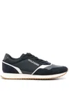 Tommy Hilfiger Runner Panelled Sneakers In Blue