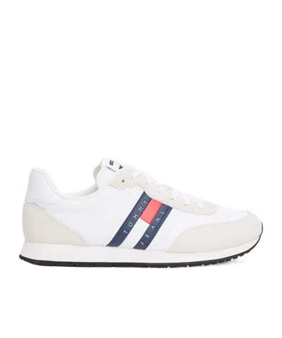Tommy Hilfiger Runner Panelled Sneakers In White