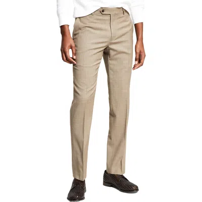 Tommy Hilfiger Ryland Mens Wool Dress Pants In Tan