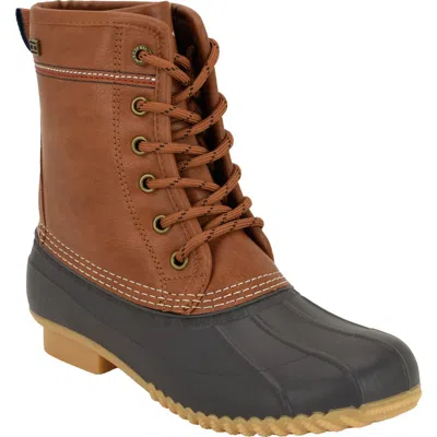 Tommy Hilfiger Rylienn Bootie In Brown