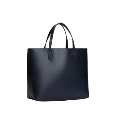 Tommy Hilfiger Sac Cabas Icon Satchel In Blue