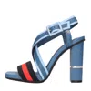 Tommy Hilfiger Sandals Blue In Blu Blu E Verdi