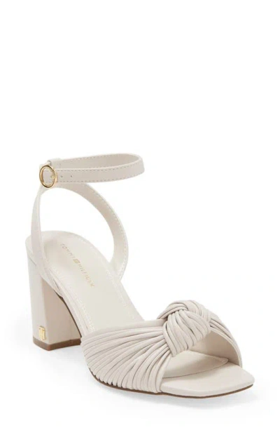 Tommy Hilfiger Sarifina Knotted Strap Sandal In Taupe