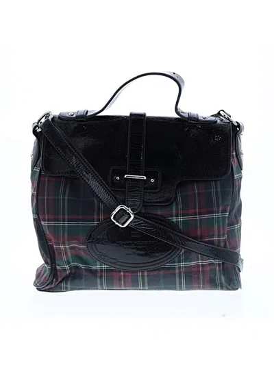 Pre-owned Tommy Hilfiger Satchel In Black