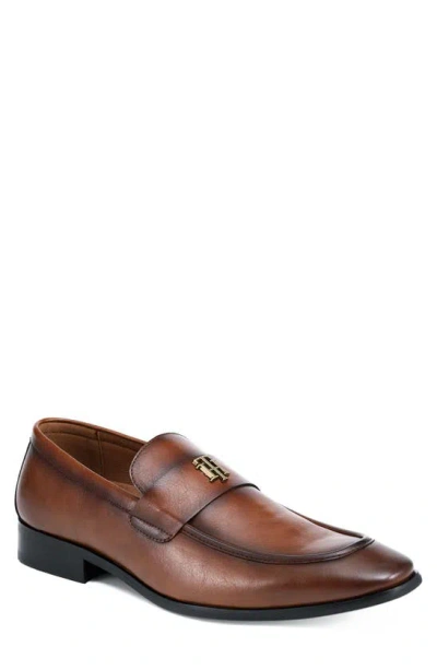 Tommy Hilfiger Sawlin Loafer In Medium Brown