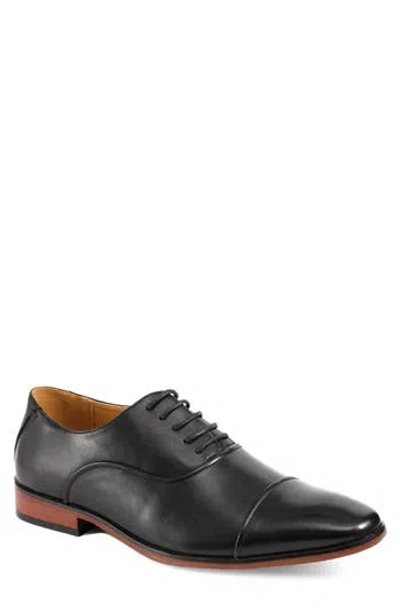 Tommy Hilfiger Saylor Cap Toe Oxford In Black