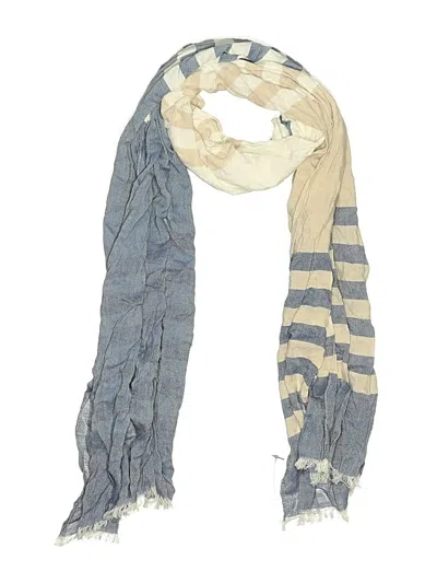 Pre-owned Tommy Hilfiger Scarf In Blue