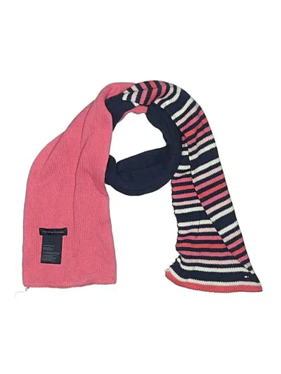 Pre-owned Tommy Hilfiger Scarf In Blue