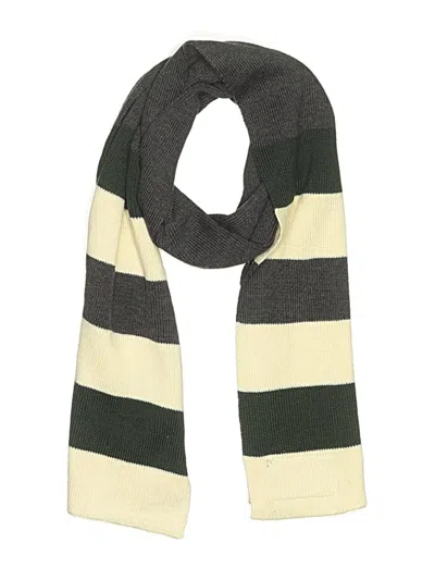 Pre-owned Tommy Hilfiger Scarf In Gray