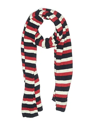 Pre-owned Tommy Hilfiger Scarf In Red