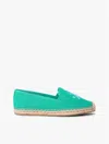 Tommy Hilfiger Script Monogram Canvas Espadrille In Blue