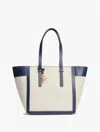 Tommy Hilfiger Script Monogram Canvas Tote Bag In Multi