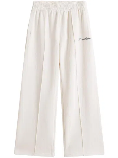Tommy Hilfiger Script Straight Pique Clothing In White