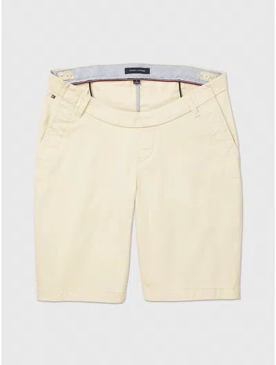 Tommy Hilfiger Seated Fit Classic Short In Sand Khaki