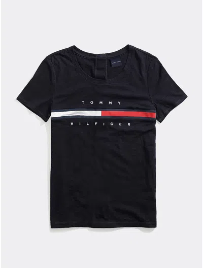 TOMMY HILFIGER SEATED FIT STRIPE SIGNATURE T