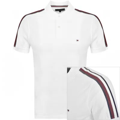 Tommy Hilfiger Shadow Polo T Shirt White