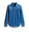 Tommy Hilfiger Long Sleeve Shirt Pointed Collar In Blue