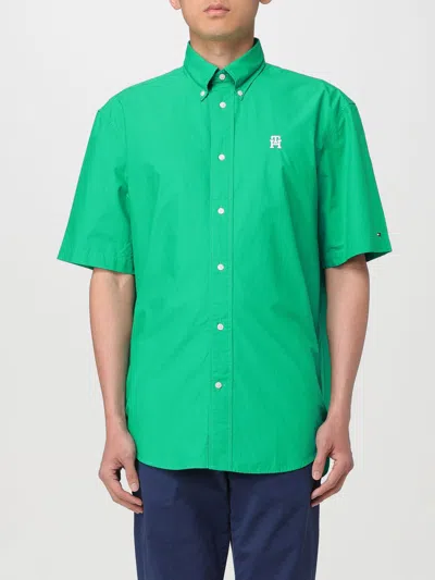 Tommy Hilfiger Shirt  Men Color Green