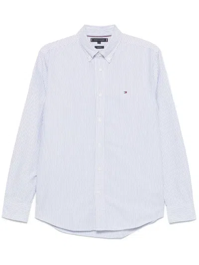 Tommy Hilfiger Shirt With Logo In Blue