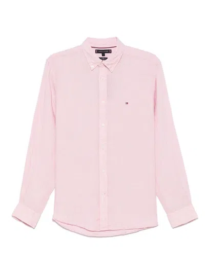 TOMMY HILFIGER TOMMY HILFIGER SHIRT WITH LOGO
